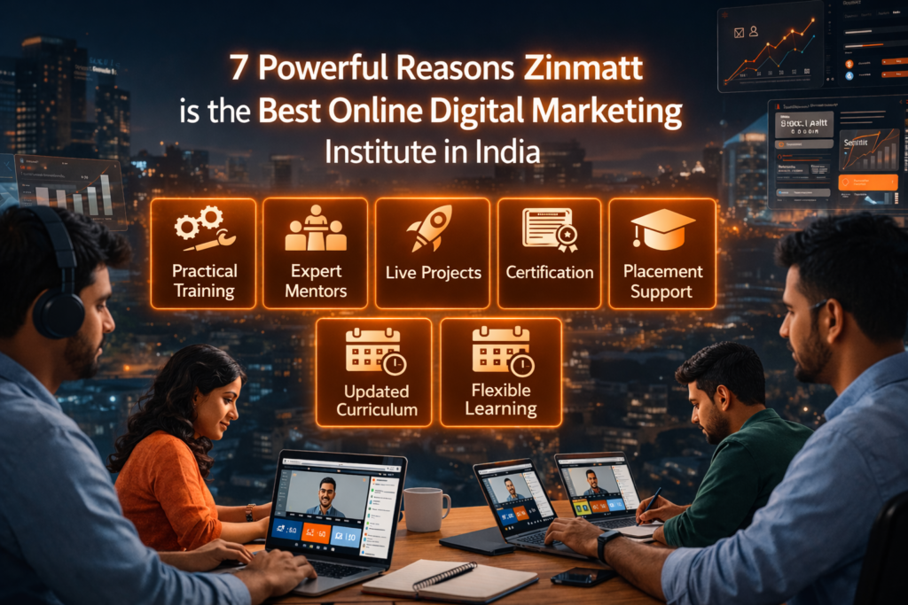 best online digital marketing institute in India